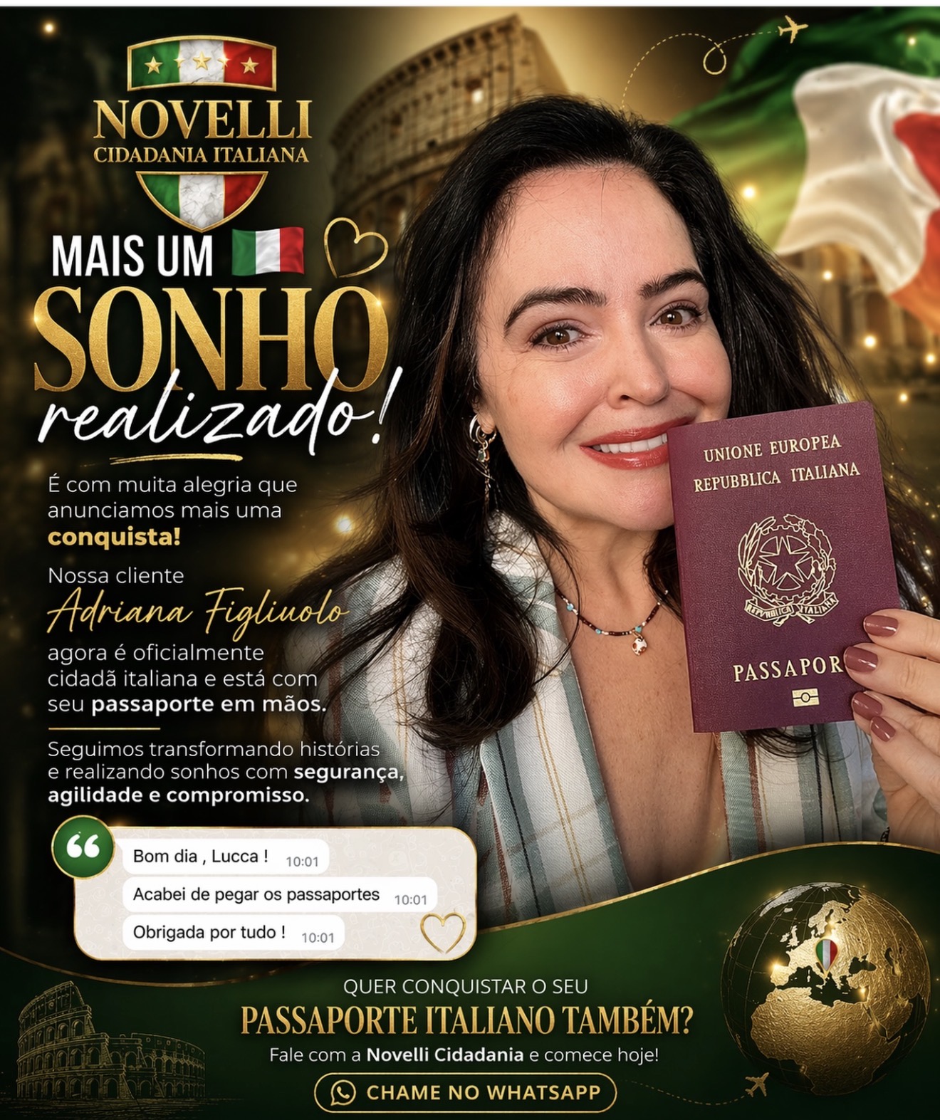 Feedback de cliente Novelli